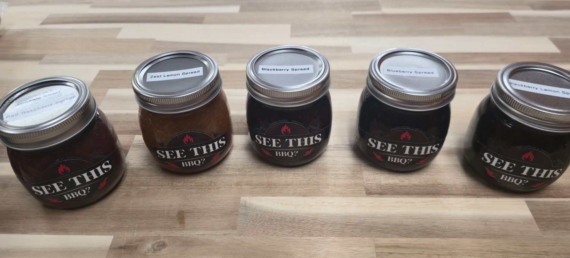 5 SEE THIS BBq Fruit Spreads